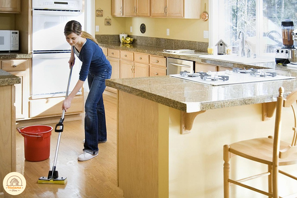 Cleaning Kitchen Floors